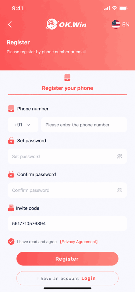 OKWin Game Login